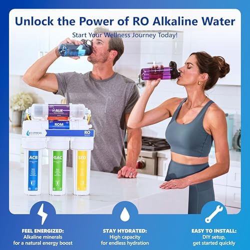 Express Water Reverse Osmosis Water Filter System, Chlorine Reduction, NSF Certified - Image 2