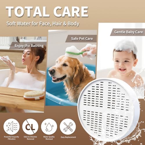 Vitamin Shower Filter Cartridge Compatible with AquaHomeGroup, 2 Pack - Image 5