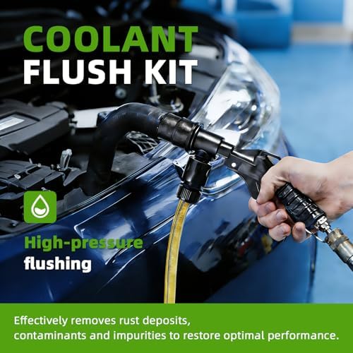 Coolant Flush Gun, Heater Core Flush Kit for 19-40mm Hoses - Image 2