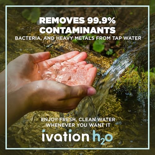 Ivation H2O 800 GPD, Reverse Osmosis Under Sink, Tankless Water Purifier, Home Kitchen Drinking Water Filtration TDS System with 8-Stage Filter NSF/ANSI 42, 58 & 372 Certified, Smart LED Faucet - Image 2