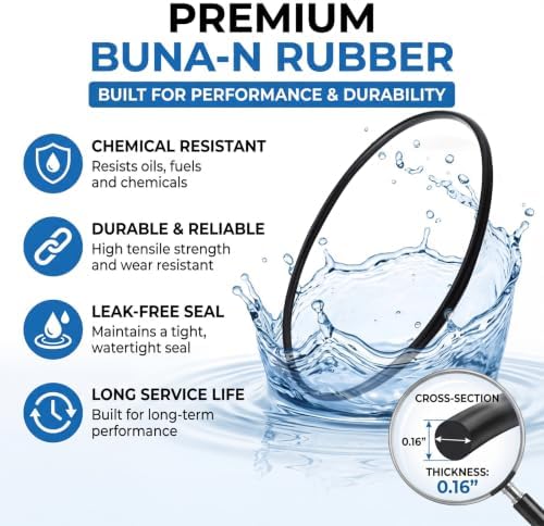 8 Pcs 151122 O-ring Big Blue Water Filter Housing Replacement Seal - Image 4