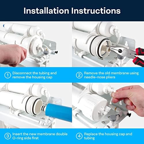 SpiroPure SP-RO-200R RO Membrane Filter Replacement 200 GPD Reverse Osmosis - Image 6