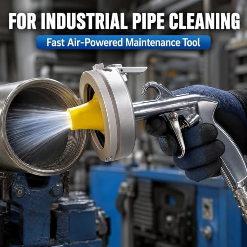 Pneumatic Pipe Cleaning Gun, Pipe Inner Wall Cleaner - Image 5