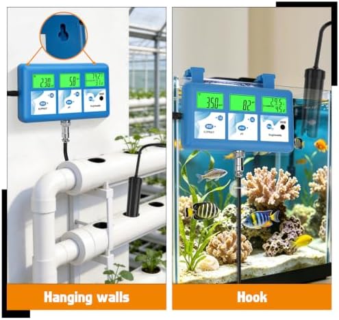 YINMIK pH EC Monitor for Water Hydroponics,WiFi pH ppm Tester for Nutrients - Image 4