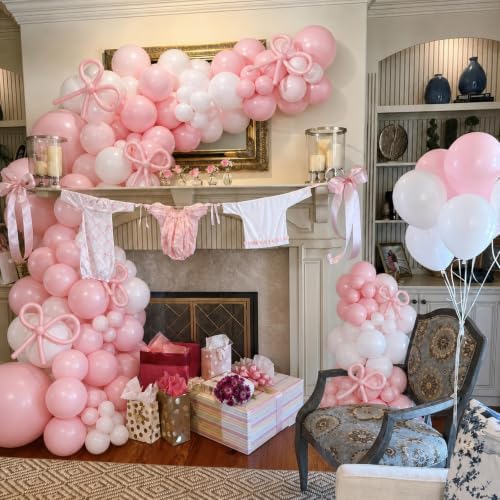 Pink Balloon Arch Kit, 145Pcs Baby Shower Birthday Decor - Image 2
