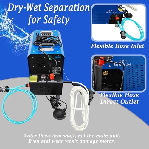 Multifunctional Condenser Pipeline Cleaning Machine 110V/220V, 3-in-1 HVAC Tube Cleaner with 24.9ft Flexible Shaft, Electric Descaling Tool for 0.2-0.8in Pipe Diameter - Image 2