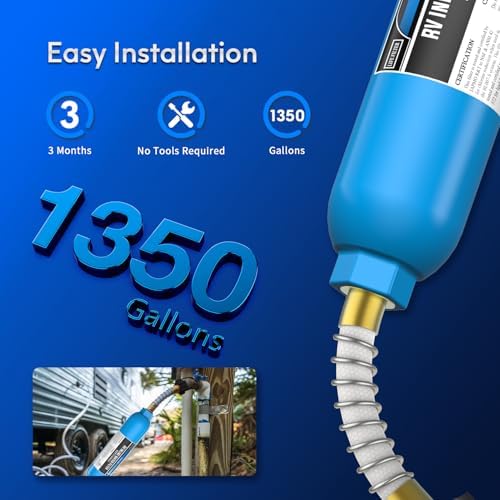 Lifefilter 2 Pack RV Water Filter with 1 Flexible Hose Protector - Image 5