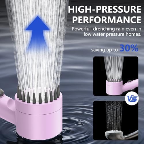 Filtered Shower Head with Handheld,High Pressure Shower Heads Filter - Image 2