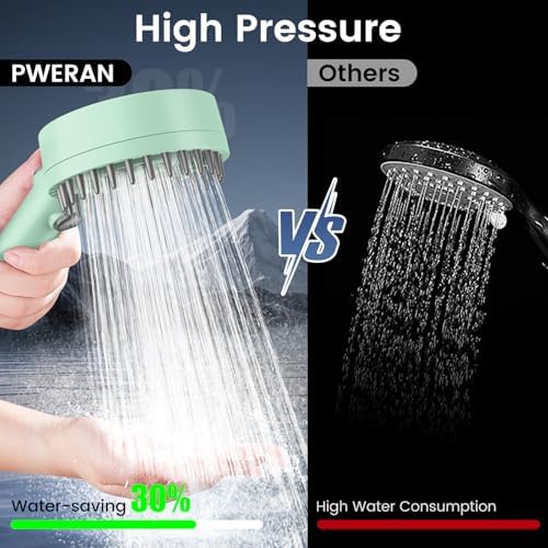 Filtered Shower Head with Handheld, High Pressure Showerhead with Filters - Image 4