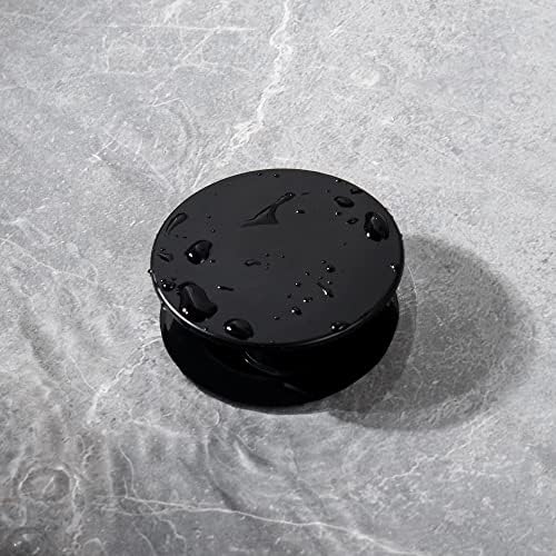 TIORIY Bathroom Sink Stopper with Overflow, Sink Drain Assembly Black - Image 5