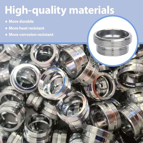 16 PCS Faucet Adapter, FRIVASTIC Sink Adapter for Faucet, Kitchen Sink Aerator Male to Female Water Hose, Attachment for Aerator, to Water Filter, Standard Hose Via Diverter - Image 5