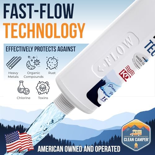 Clean Camper Ultra-Premium RV Carbon Water Filter, Inline, 2 Pack - Image 6