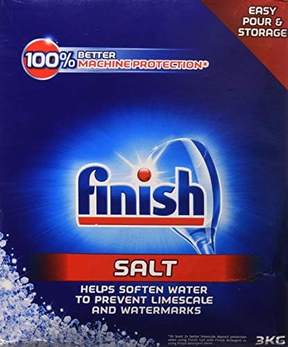 Finish Dishwasher Water Softener Salt for Bosch Dishwasher 6.6 lbs by Finish