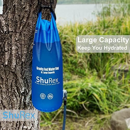 6L Gravity-Fed Water Bag for Sawyer Survival Water Filter Straw - Image 2