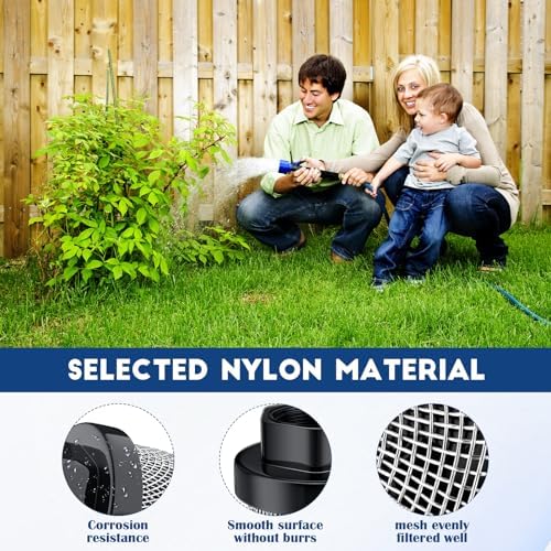 Nuanchu 2 Pcs 3/4 Inch Garden Hose Inlet Strainer, Stainless Steel Mesh Strainer, 235004 Garden Hose Screen Filter, Airless Sprayer Paint Sprayer Parts for Sprayers Filters - Image 4