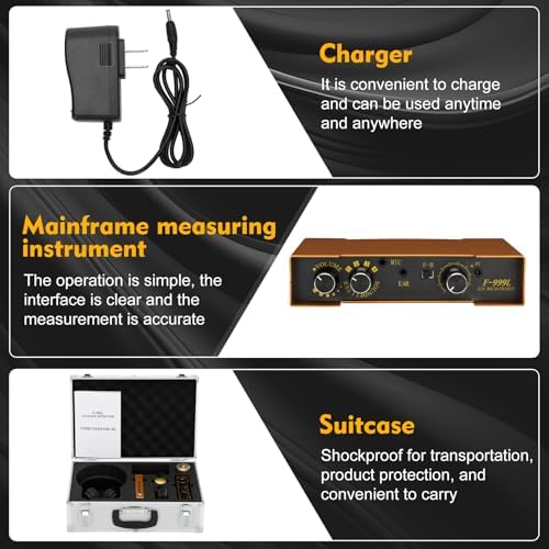 Underground Water Leak Detector, Water Pipe Leak Detector, Two Size Sensors Precise Positioning, High-Sensitivity Digital Display Leakage Sensor, Carrying Case - Image 3