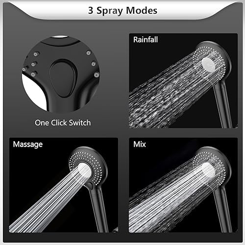FEELSO Filtered Shower Head with Handheld, High Pressure Shower Filter Head - Image 2