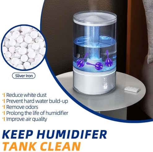 Humidifier Cleaner Ball, Tank Cleaning Cartridge, Purifies Water - Image 3