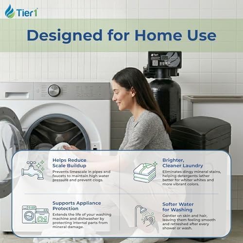 Tier1 32,000 Grain Water Softener System for 3-4 Bathroom Homes - Image 4