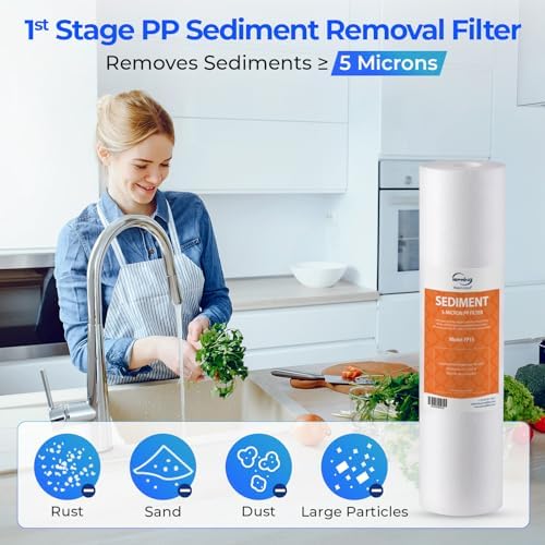 iSpring F3 Water Filter Set for Under Sink Water Filter System RCC7AK/US31 - Image 3