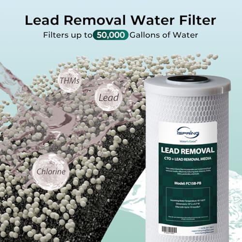 iSpring F2WGB21BCPB Sediment & Lead Removal Water Filter Set for WGB21B-CPB - Image 3