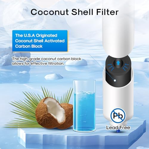 EXCELPURE GXRTDR Inline Water Filter Replacement for GE GXRTDR, 4378411RB, Samsung HAFEX/EXP, DA29-10105J, Whirlpool WHKF-IMTO, IC-100A, For Refrigerator, IceMaker, RVs, Marines, 1PACK - Image 4