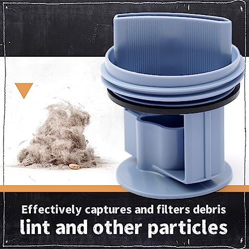 647920 Washer Drain Pump Filter Compatible with Bosch Washing Machine, 00605010 00647920 602008 AP5972227 PS11704964 Drain Pump Coin Trap Fluff Filter Replacement for Thermador Gaggenau - Image 6
