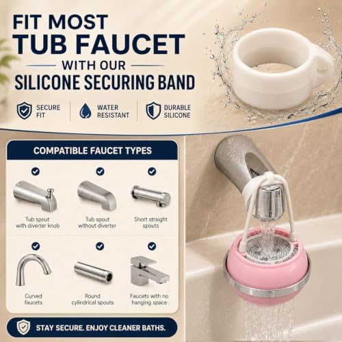 Bath Filter for Tub Faucet, Bathtub Water Filter,Bath Tub Filter - Image 4
