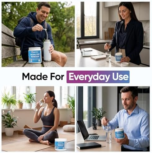 Sodium Bicarbonate Powder Supports pH Balance - Potassium Bicarbonate Slow Release Formula for Better Absorption - Bicarb Potassium Powder Helps Reduce Body Acid - Bicarbonato De Sodio Supplement - Image 7