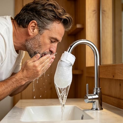 Universal Faucet Filter Bags 20 Pieces Effectively Splash-proof - Image 3