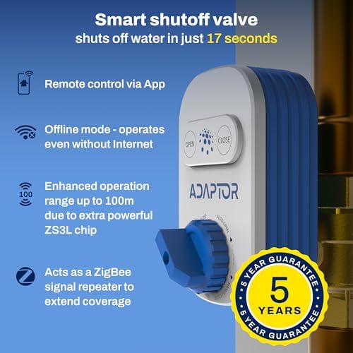 Zigbee Smart Water Shutoff Valve 3/4" - Image 2