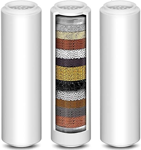 Replacement Shower Filter 3 Pack, Only Fit for Rexsoul Filtered Shower Head by Rexsoul