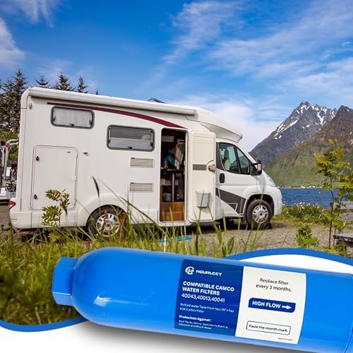 Hourleey 2 Pack RV Inline Water Filter, Reduce Bad Taste, Odors, Rust, Fluoride, Chlorine and Sediment in Drinking Water, Dedicated for RVs Campers - Image 6