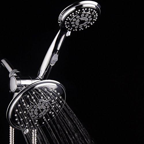 High Pressure 30-mode Dual 6" Rainfall Handheld Shower Head Combo - Image 6