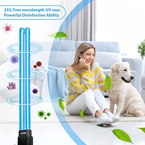 COOSPIDER 36W HVAC UV Light Sanitizer, Air Purifier for Whole House, UVC Light in Duct for AC Duct, Germicidal Lamp with 1 Spare Bulb, 253.7nm Wavelength Ozone Free 110V (CTUV-D36) - Image 3