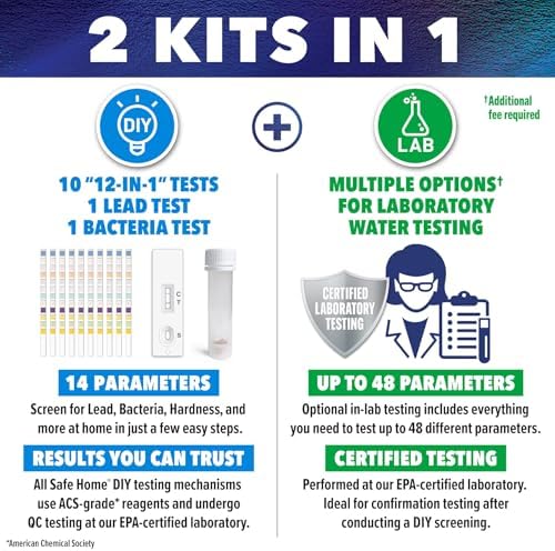 Safe Home Complete Drinking Water Combo Test Kit - Image 2
