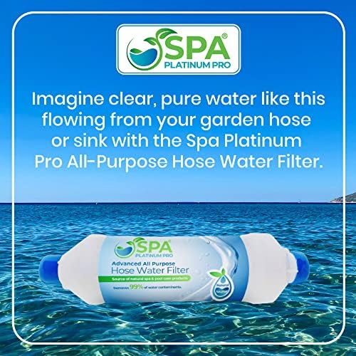Spa Platinum All Purpose Hose Water Filter for Pools, Spas, and RVs | Pack of 3 High Performance Water Filtration System | Filters up to 40,000 Gallons for Clear Water - Image 5