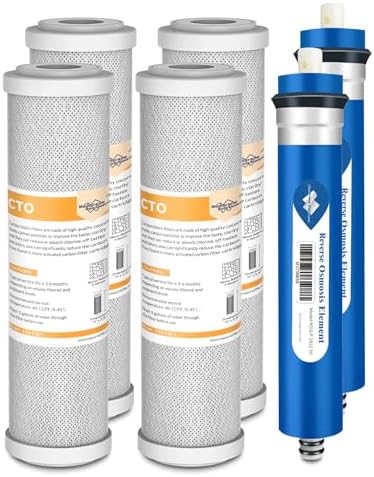 Membrane Solutions 50 GPD Combo Pack for FX12P and FX12M by MembraneSolutions