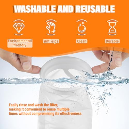 2 Pcs IBC Lid Filter Nylon Screen for Water Tank Rain Barrel Plastic - Image 6