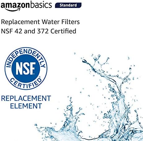 Amazon Basics Replacement Water Filter Cartridge Compatible with GE MWF Refrigerator, Leak-Proof, Easy Installation, 6-Month Life, 300 Gallon Capacity - Image 5