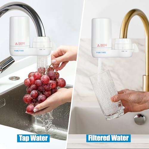 Water Filter for Sink Faucet, 380-Gallon Mount Purifier for Kitchen Sink - Image 4