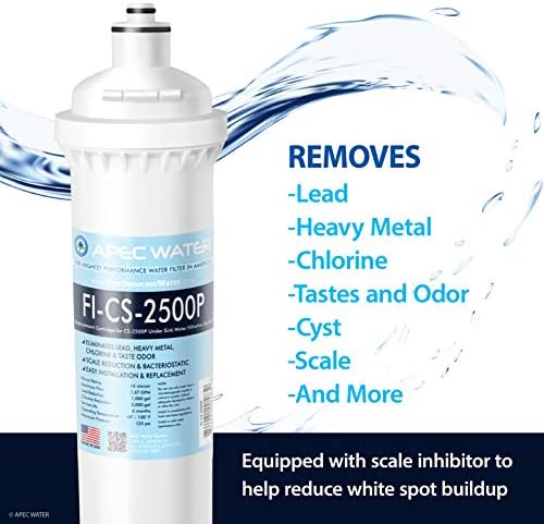 APEC Water CS-2500P Ultra High Capacity Under Sink Water Filtration System - Image 2