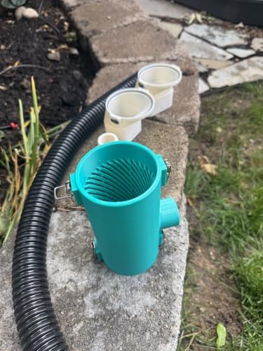 Rainwater Downspout Filter Diverter with Self-Cleaning Design - Image 3
