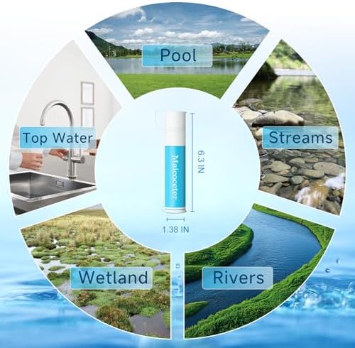 0.1 Micron Water Filter Straw for Camping, 1 Pack - Image 5