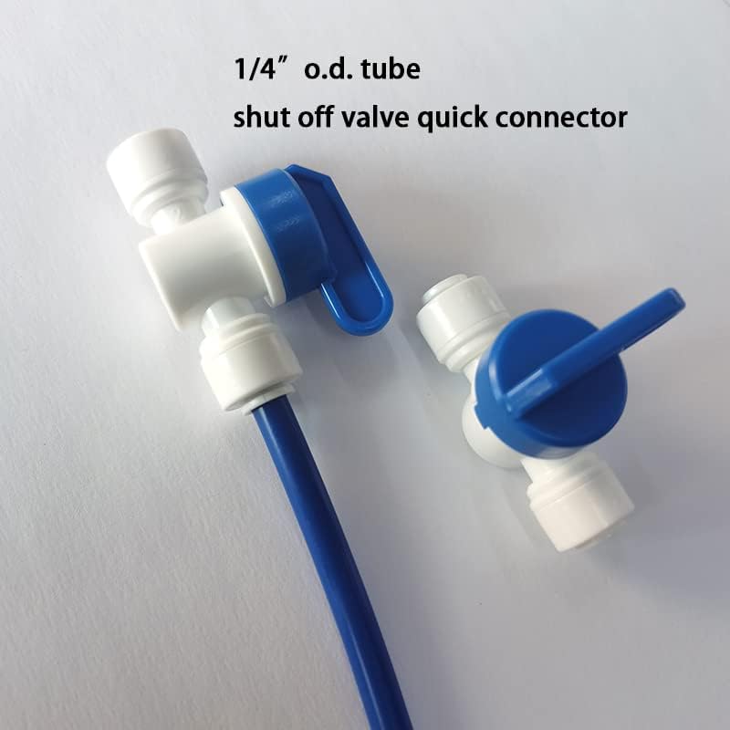 Malida RO Water Systems Ice Maker Kit 1/4" for Reverse Osmosis Systems and Water Filters (Blue Water Pipe) - Image 7