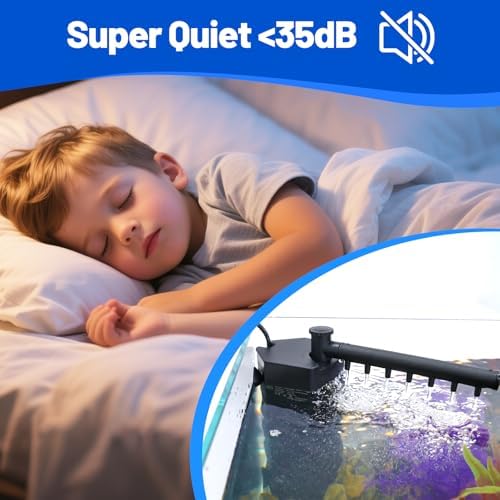 Yaubay Aquarium Filter for Up to 20 Gallons, Corner Fish Tank Filters - Image 5