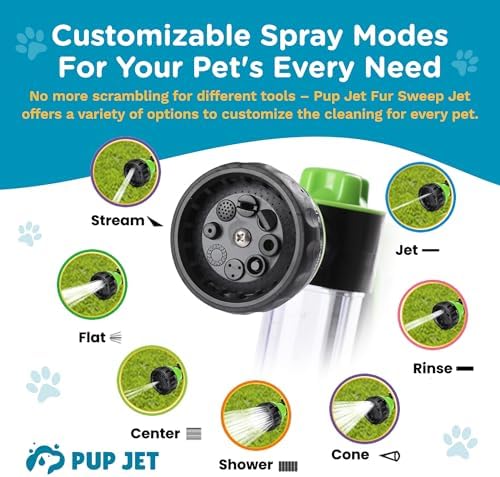 The Original Pup Jet Dog Washing Hose Attachment with Soap Dispenser - Image 2
