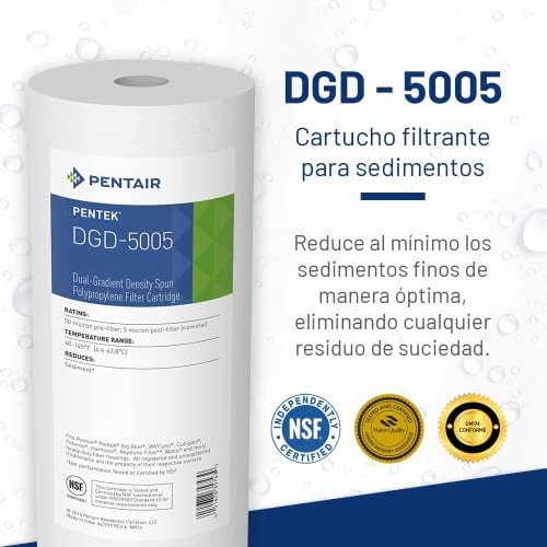 Pentair Pentek Big Blue Filter Housing and Water Filter Cartridge Bundle - Image 5