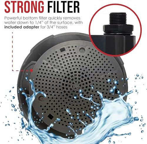Safetech Tankless Water Heater Flushing Kit with Screw-Top Lid, Premium Braided Hoses, 1/6 HP Utility Pump, Quart Descaler, and Pump Grate - Image 5