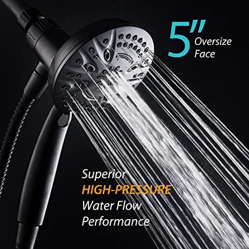 AquaDance New Magnetic Docking 8-setting High Pressure Handheld Shower Head - Image 5